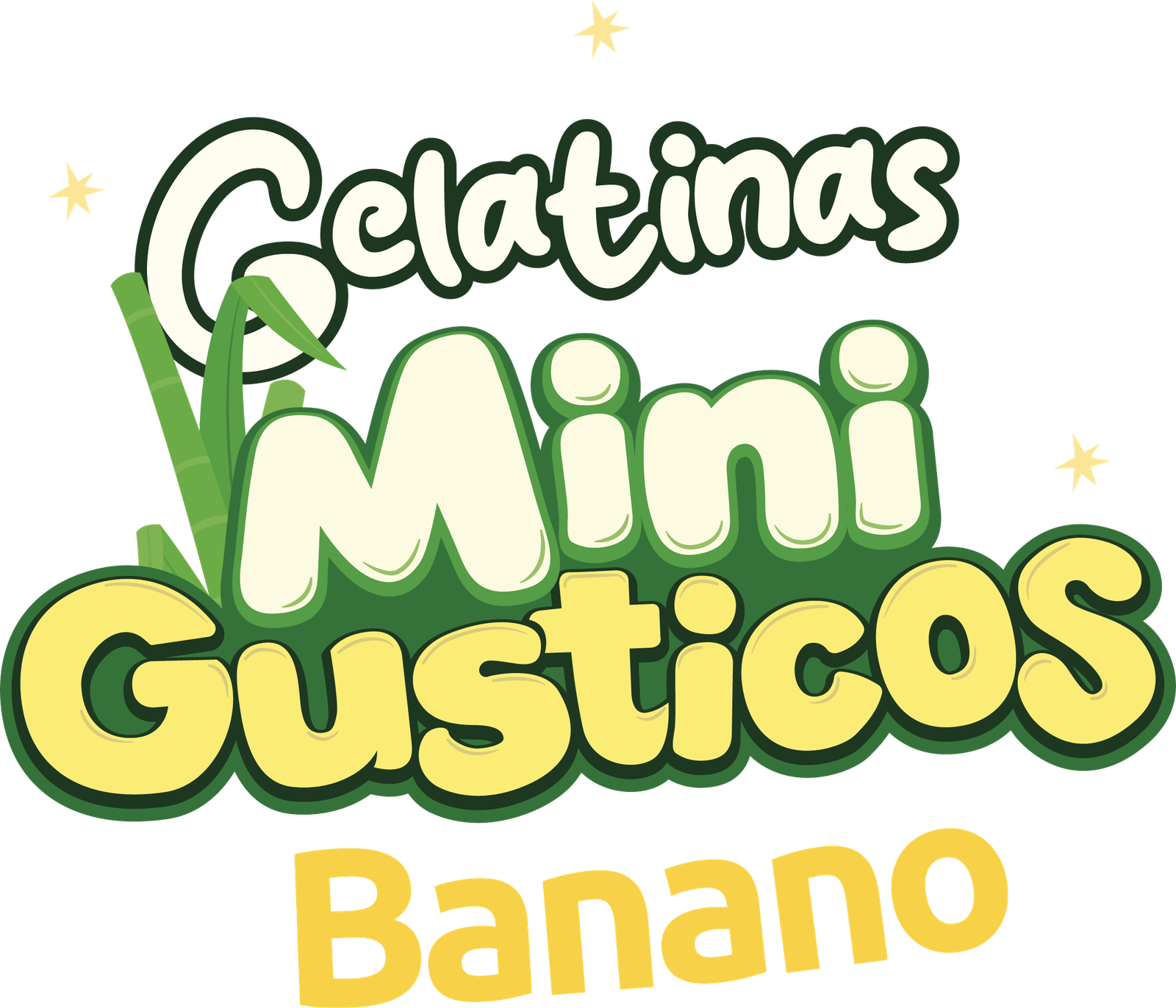 Gelatinas Mini Gusticos Banano